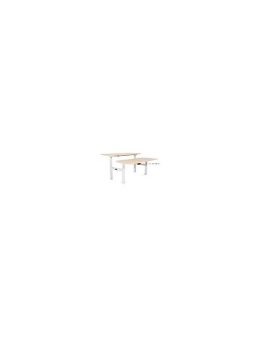 MESA ROCADA DOBLE REG. ALTURA ELECTRICAMENTE 160X163 CM REG.BL./ HAYA