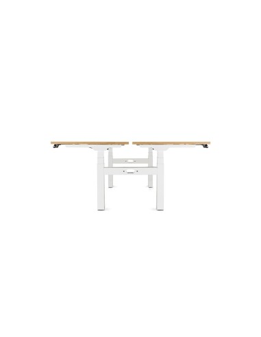 MESA ROCADA DOBLE REG. ALTURA ELECTRICAMENTE 160X163 CM REG.BL./ HAYA