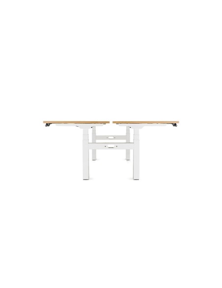 MESA ROCADA DOBLE REG. ALTURA ELECTRICAMENTE 160X163 CM REG.BL./ HAYA