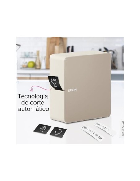 ETIQUETA EPSON LW-C610 ANCHO ETIQUETA 24MM CORTE AUTO. VELOCIDAD