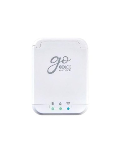 IMPRESORA PORTATIL COLOP E-MARK GO MULTICOLOR WIFI 14MMX150MM BL.