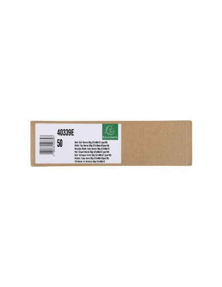 ROLLO SUMADORA EXACOMPTA TERMICO 57X40MM 55 G/M2 SIN BPA