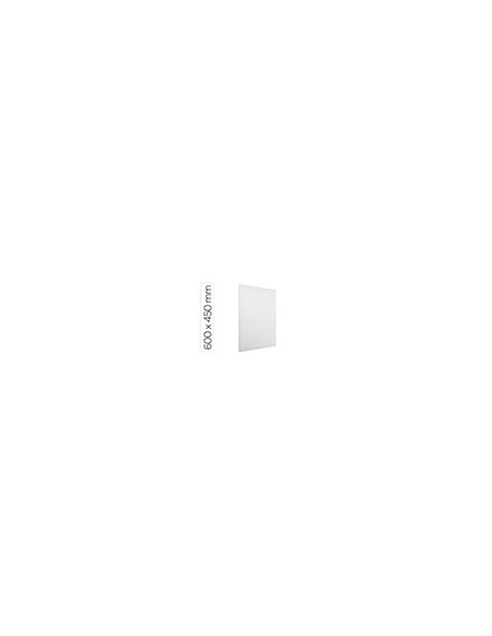 PIZARRA BL.NOBO MODULAR SIN MARCO ACERO MAGNETICA 600X450MM
