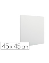 PIZARRA BL.NOBO MODULAR SIN MARCO ACERO MAGNETICA 450X450MM