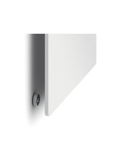 PIZARRA BL.NOBO MODULAR SIN MARCO ACERO MAGNETICA 450X450MM
