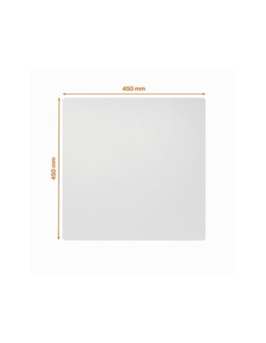 PIZARRA BL.NOBO MODULAR SIN MARCO ACERO MAGNETICA 450X450MM