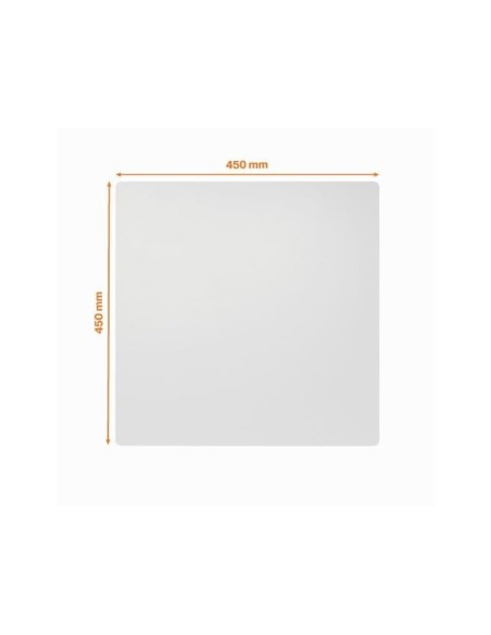 PIZARRA BL.NOBO MODULAR SIN MARCO ACERO MAGNETICA 450X450MM