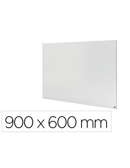 PIZARRA BL.NOBO INFINITY SIN MARCO ACERO LACADO MAGNETICO 900X600MM