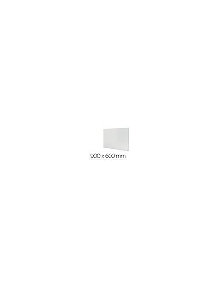 PIZARRA BL.NOBO INFINITY SIN MARCO ACERO LACADO MAGNETICO 900X600MM