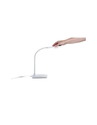 LAMPARA ESCRITORIO MAUL LED PEARLY 3 NIV. INTENSIDAD BL.106X375X357MM