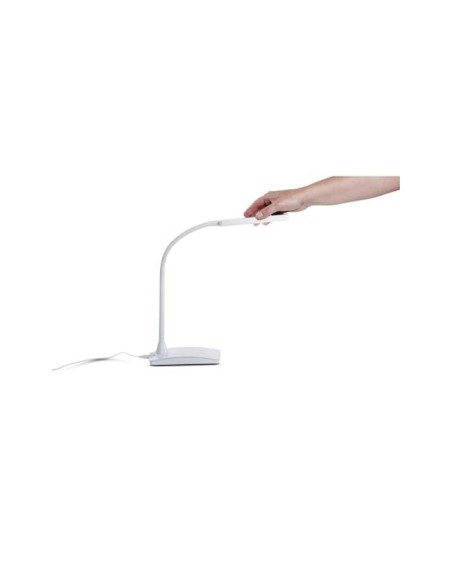 LAMPARA ESCRITORIO MAUL LED PEARLY 3 NIV. INTENSIDAD BL.106X375X357MM