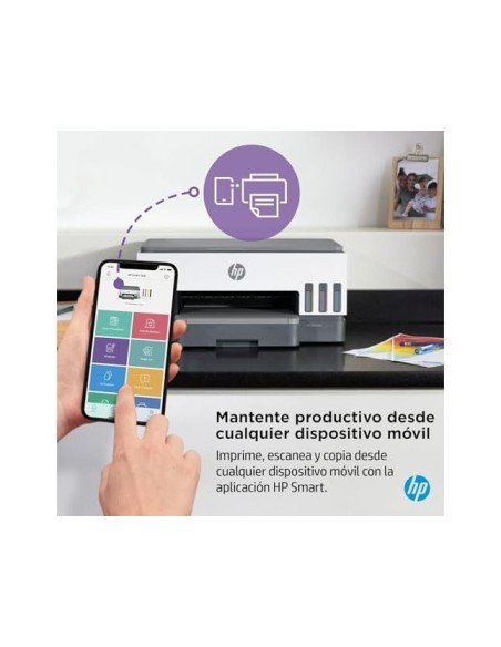 HP SMART TANK 7005 CARTUCHO A4 WIFI 20PPM NG.16PPM ESCANER COPIA FAX