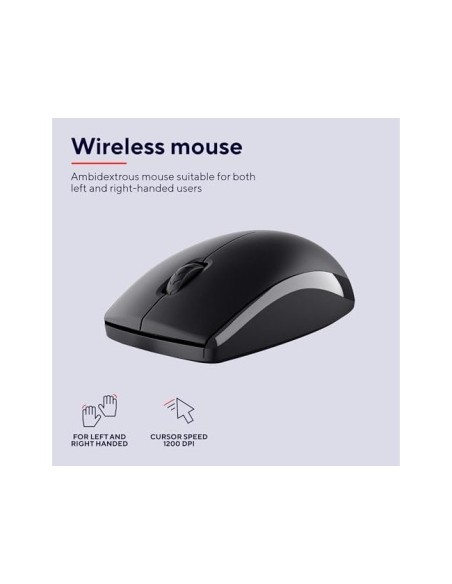 SET TECLADO+RATON TRUST PRIMO INALAMBRICO USB 2.0 NG.