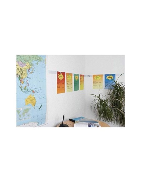 BARRA MAGNETICA MAUL STANDARD 100 CM BL.CON 4 IMANES INCLUIDOS