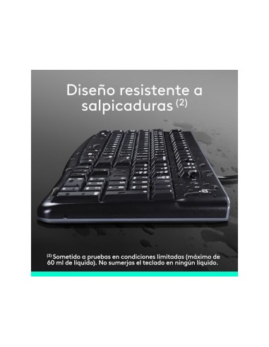 TECLADO+RATON LOGITECH MK120 USB CABLE NG.
