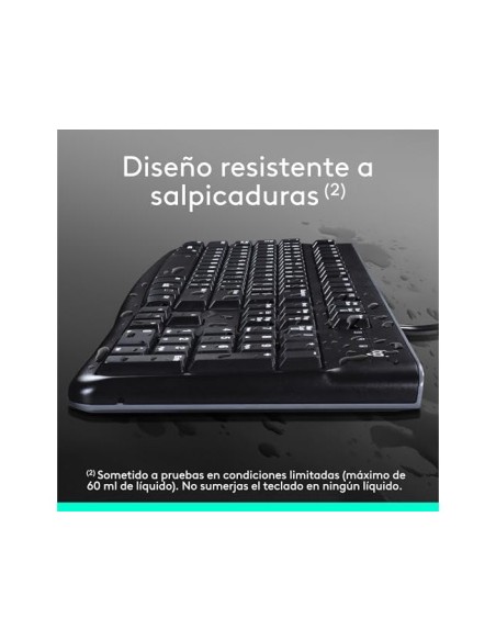 TECLADO+RATON LOGITECH MK120 USB CABLE NG.