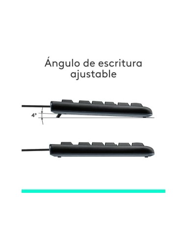 TECLADO+RATON LOGITECH MK120 USB CABLE NG.