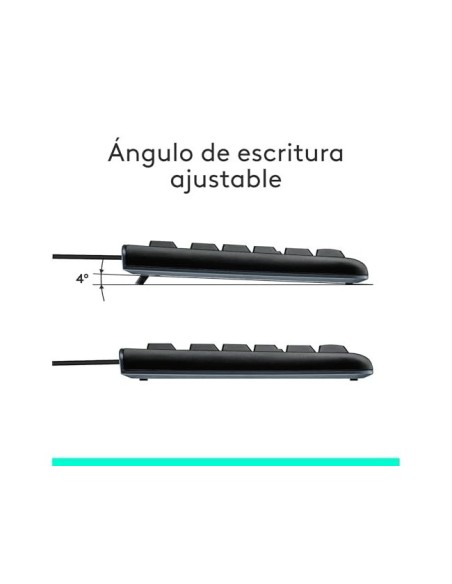 TECLADO+RATON LOGITECH MK120 USB CABLE NG.