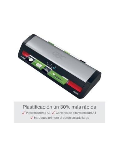 PLASTIFICADORA GBC 250HS OFFICE DIN A3 APAGADO AUTOMATICO 2 RODILLOS