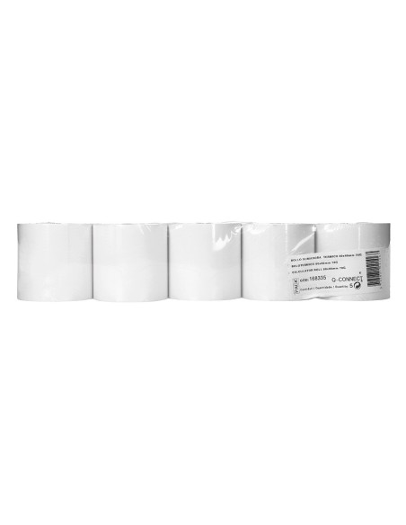 ROLLO SUMADORA TERMICO Q-CON.80MM ANCHO X 80MM  SIN BISFENOL  70 G/M2