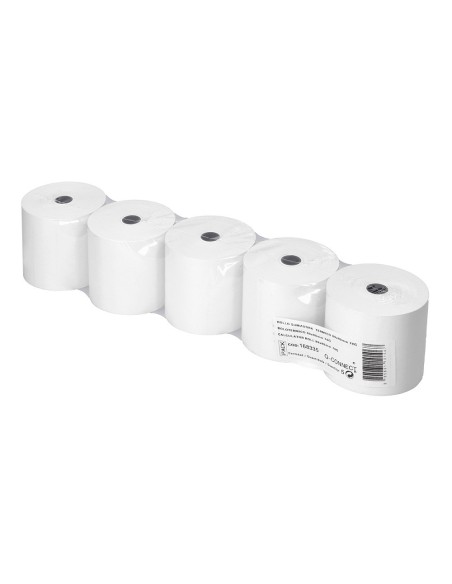 ROLLO SUMADORA TERMICO Q-CON.80MM ANCHO X 80MM  SIN BISFENOL  70 G/M2