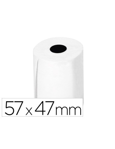 ROLLO SUMADORA TERMICO GREENING .57 MM ANCHO X 47 MM DIAMETRO