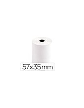 ROLLO SUMADORA TERMICO Q-CON.57MM ANC X 35MM TPV SIN BISFENOL 70 G/M2 2
