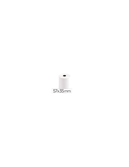 ROLLO SUMADORA TERMICO Q-CON.57MM ANC X 35MM TPV SIN BISFENOL 70 G/M2