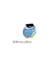 CINTA ADHESIVA PLICO DOBLE CARA FACIL USO 12/18 MM X 50 M 2