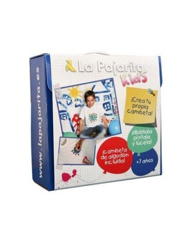 PINTURA TELA LA PAJARITA SET 6 COL.SURT.+ PINCEL