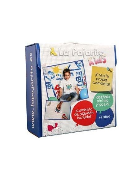 PINTURA TELA LA PAJARITA SET 6 COL.SURT.+ PINCEL