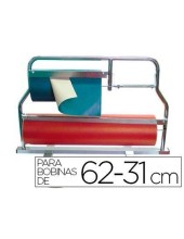 PORTARROLLOS MOSTRADOR CORTA PAPEL PINTADO PARA BOBINAS 62-31 CM