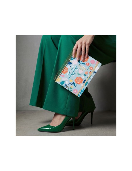 AGENDA OFICINA  2027 ESP.FANTASY D/P A5 BILINGUE 70G PAPEL  FLOWERS