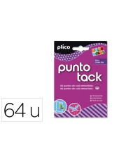 SUJETACOSA MASILLA BOSTIK BLU TACK PUNTO TACK 64 PUNTOS DE COLA