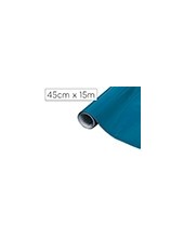 ROLLO ADH.D-C-FIX AZ. PETROLEO ANCHO 45 CM LARGO 15MT. 2