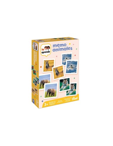 JUEGO DISET DIDACTICO MEMO PHOTO ANIMALS