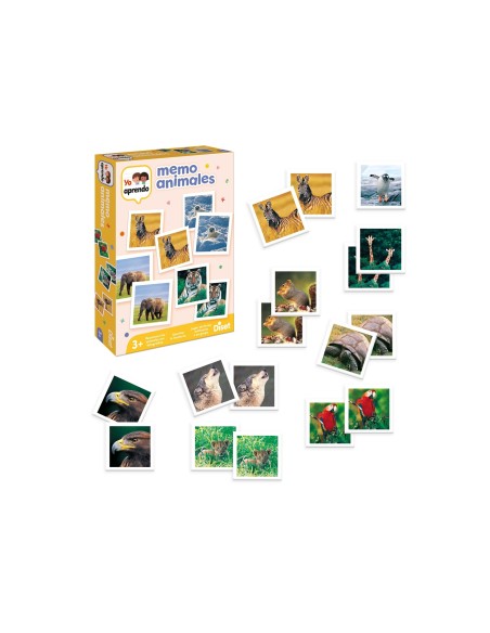 JUEGO DISET DIDACTICO MEMO PHOTO ANIMALS