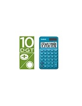 CALCULADORA CASIO SL-310UC-BU BOLSILLO 10D.TAX +/- DOBLE CERO AZ. 2