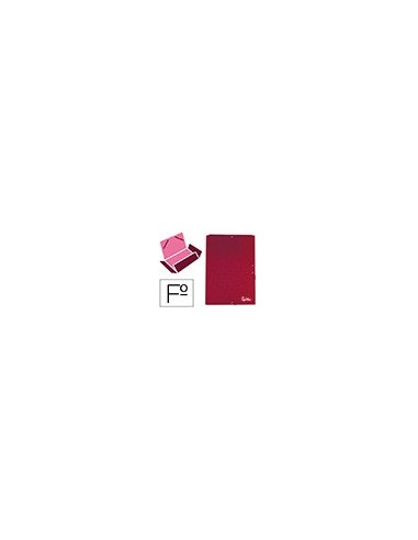 CARPETA GOMAS LIDERPAPEL FL CARTON FORRADO 3 SOLAPAS RJ.