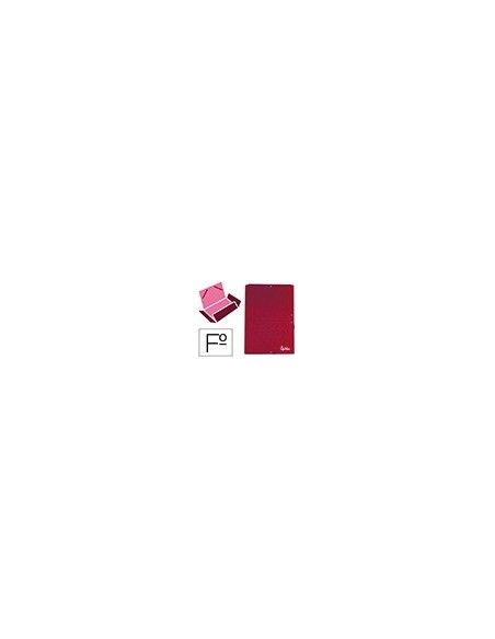 CARPETA GOMAS LIDERPAPEL FL CARTON FORRADO 3 SOLAPAS RJ.