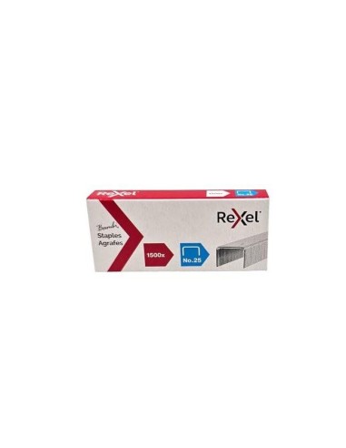 GRAPAS REXEL N. 25 21/4 CAJA 1500