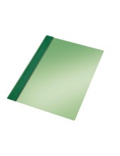 CARPETA DOSSIER FASTENER PVC ESSELTE FL.VERDE