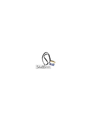 IDENTIFICADOR C/CORDON PLANO DURABLE ACR DIAG.54X85MM 8207-58**279783