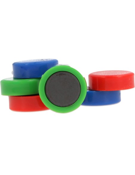 IMAN SUJECION Q-CON.IDEAL PIZARRAS MAGNETICAS 20MM SURT.CAJA 6 UD.