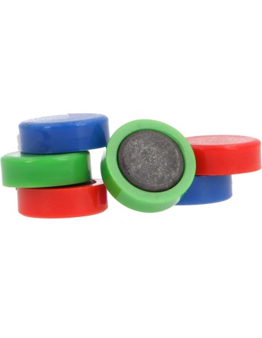 IMAN SUJECION Q-CON.IDEAL PIZARRAS MAGNETICAS 20MM SURT.CAJA 6 UD.
