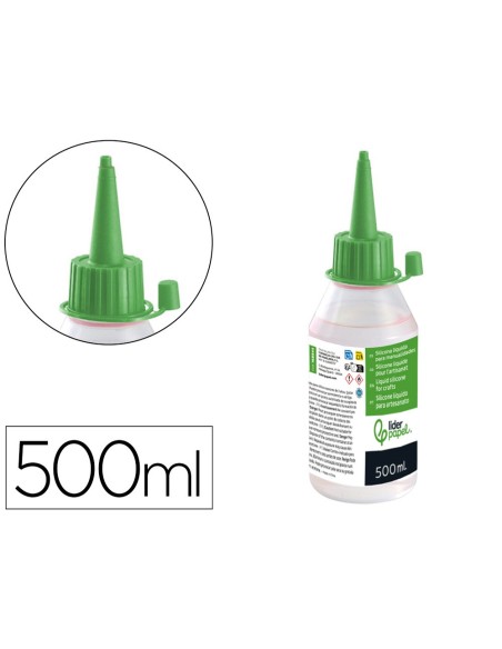 SILICONA LIQUIDA MANUALIDADES BOTE 500 ML