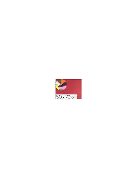 GOMA EVA ROJA PLANCHA 50X70 CM 1,5 MM ESPESOR