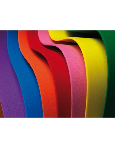 GOMA EVA ROJA PLANCHA 50X70 CM 1,5 MM ESPESOR