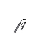 HUB TNB ULTRAFINO USB-A /USB-C 4XUSB-A ALUMINIO 2