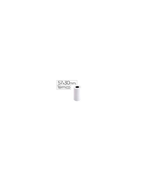 ROLLO SUMADORA EXACOMPTA TERMICO 57MM X 30MM 55 G/M2 SIN BISFENOL A